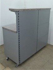 Tresen 1,40m Rollen Messetresen Arzt Verkaufstresen Tego Ladeneinrichtung Theke