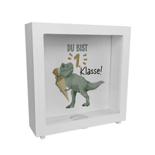 Dino mit Schultüte Rahmen
