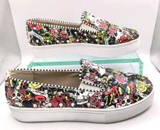 Ed Hardy Damen Nieten Slipper