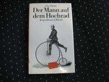 Der mann auf dem - der, hochrad