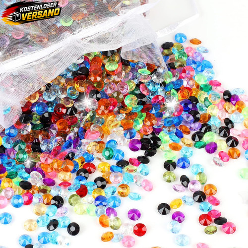 Acryl diamanten deko set 2000 - set,