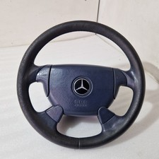 CK24* ORIGINAL Mercedes Benz CLK W208 Lederlenkrad Leder Lenkrad BLAU