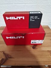 Hilti Nägel 1200 stk x-c 20mm  G3 MX mit Gaskartusche GC 42 für Schießer GX 3