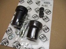 B + G Sturzpads Racing Aluminium Schwarz für Triumph Speed Triple 1050 MM0393