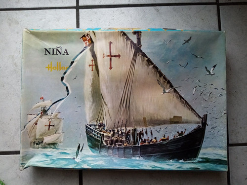 Heller schiff bausatz nina - heller, "nina