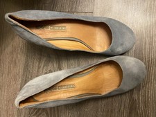 Pumps BUFFALO High Heels getragen Wildleder Stewardess 