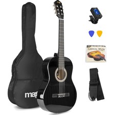 Wunderschöne 4/4 Acoustic Gitarre mit Zubehör – Ideal für Musiker und Einsteiger