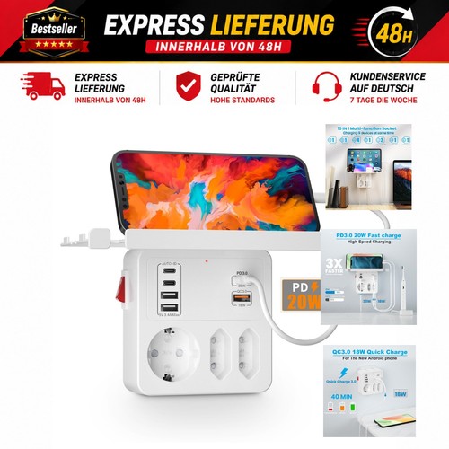 Steckdose mit usb - steckdose,