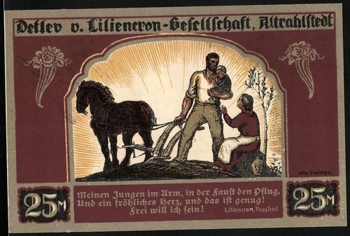 Notgeld altrahlstedt 1922 - altrahlstedt, 25