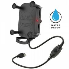 Halter Telefon RAM Mont Tough-Charge X-Grip Ladestation mit 360 drehbarem Arm