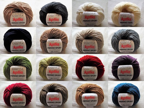 Katia merino sport garn - -,