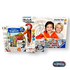 Tiptoi Starter-Set mit Stift & Buchstaben-Burg Spiel + Englisch Buch + 2 Quizze