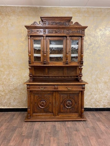 Vitrine gründerzeit anrichte - vitrine,