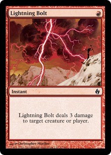 Magic mtg lightning bolt - magic,