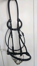 BR Trense Leder schwarz WB