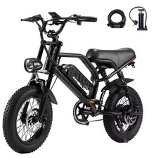 VDL Mountain Elektrofahrrad, 16" Fat Tire Ebike, 800W Spitzenmotor