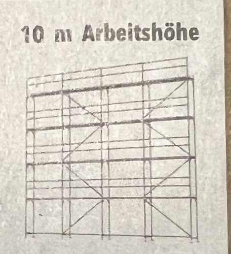 100qm gerüst gebraucht ohne - gebraucht,
