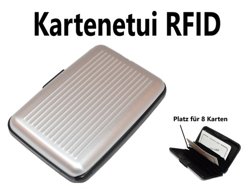 Kartenetui aluminium rfid - kartenetui,