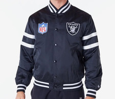 New Era - NFL Las Vegas Raiders Satin Jacket Gr M Neu Jacke College Bomberjacke