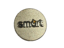 PIN - Smart Logo - Rund ohne Rand - Silbern - Pins