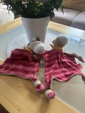 ?Schmusetuch  Sigikid 40734 Jappy Jump Pferd pink rot Halstuch ? 2 als SET