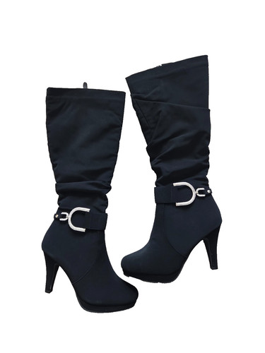 Damen stiefel samt - damen, größe
