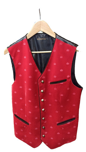 Herren trachtenweste mond kini - herren,