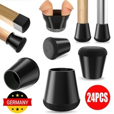 24x Fußkappen mit Filz