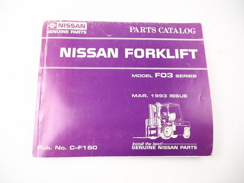 Nissan f03 series forklift - nissan,