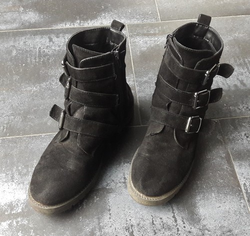 Damen stiefel biker boots - ,