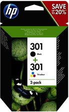 Druckerpatronen HP 301 Multipack Tinte Patroen Deskjet 1050 2540 2050 3050 Envy
