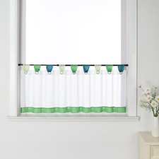 Gardinen Küche Scheibengardinen Modern Fenstergardine Bistrogardine Weiß Voile