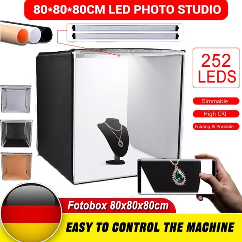 Fotostudio fotobox set led - fotostudio,