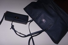 Shopper + pass. Geldbörse, blau, Tchibo