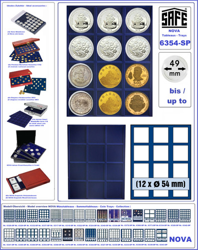 SAFE-Münztableaus-6354SP-12x-