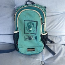 JAKO-O Kinder Rucksack Löwe – Ergonomisch, Robust, Blau/Grün