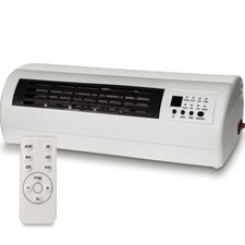  2kw Elektrisch über Tür Warmluftvorhang Lüfter Wandheizung Fernbedienung Stecker