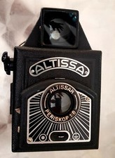 VINTAGE - Schöne ALTISSA BOX KAMERA schwarz - Guter Zustand !