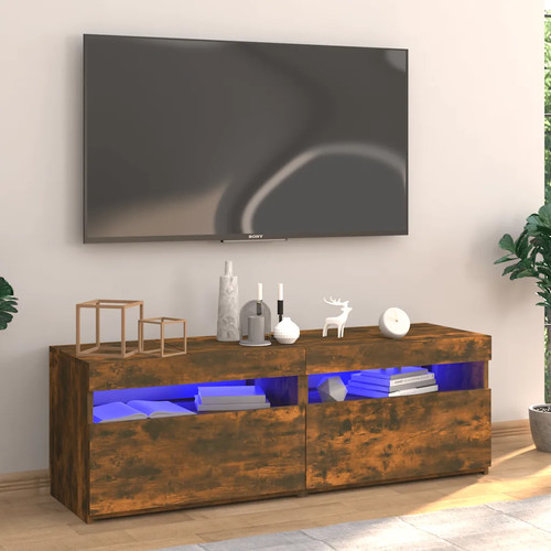 Schrank mit led lowboard - tv,