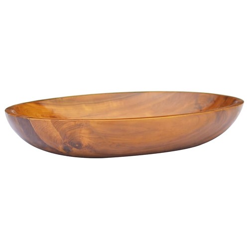 Teak waschbecken 60x40x10cm - teak,
