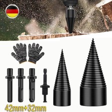Brennholzbohrer Holzspaltbohrer Spalter Kegelspalter Bohrmaschine Spiralbohrer