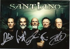 SANTIANO Autogramm Karte handsigniert DOGGERLAND Da braut sich was zusammen