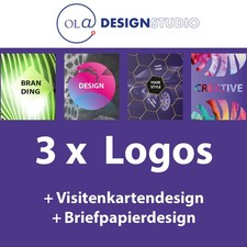 Logodesign,  3 x Logodesign