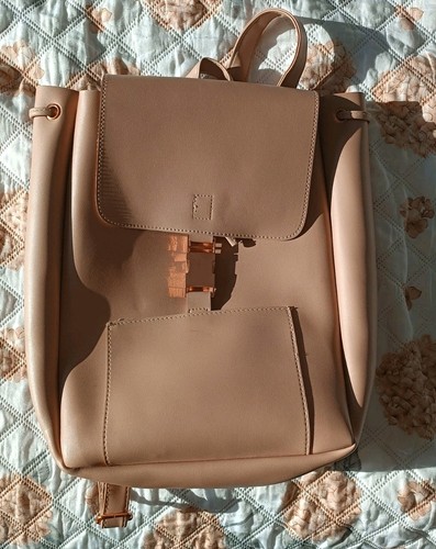 Rucksack mattem puderrosa - in,