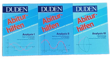 3 x Duden Abiturhilfen