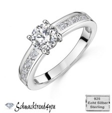 Ring ECHT Silber 925 Zirkonia