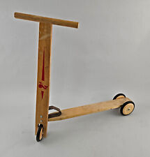 9210026-d Vintage alter Kinder Roller Holz 59x57cm