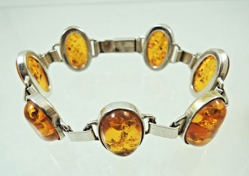 Bernstein armband 925 silber - armband,