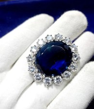 Blauer Saphir & Diamant
