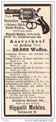 Original werbung 1891 - -,